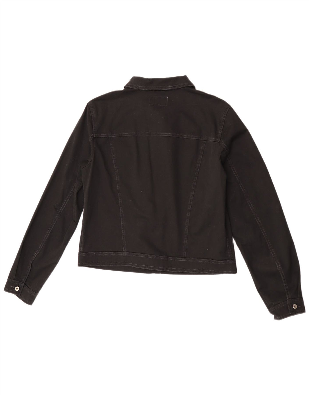 Byblos Damen Bomberjacke IT 50 XL Schwarz Baumwolle