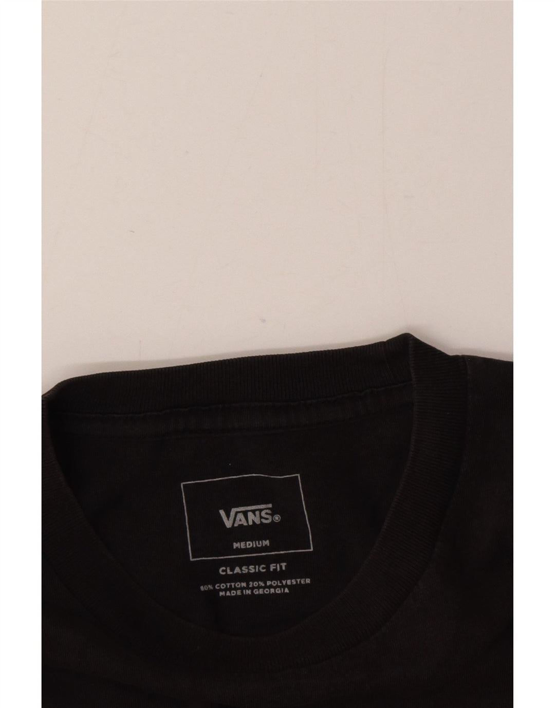 Vans Herren-T-Shirt mit klassischer Passform aus mittelgrauer Colourblock-Baumwolle