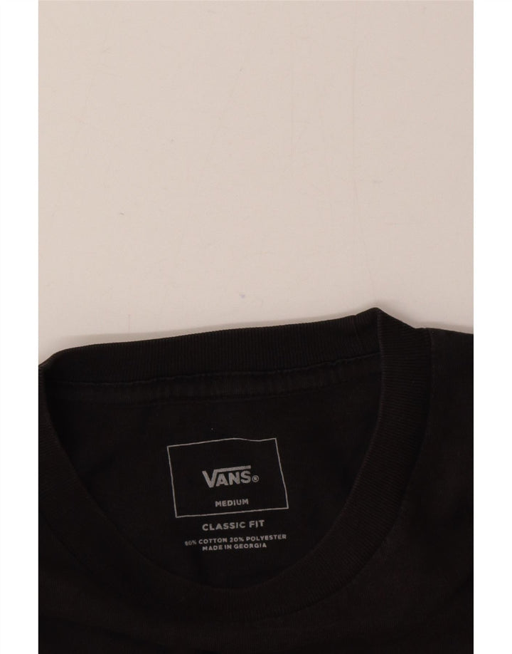 Vans Herren-T-Shirt mit klassischer Passform aus mittelgrauer Colourblock-Baumwolle