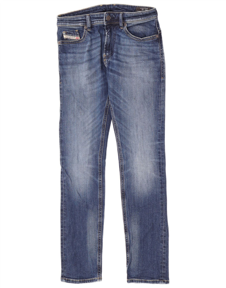 Diesel Herren Thommer Slim Jeans W28 L30 Blau Baumwolle