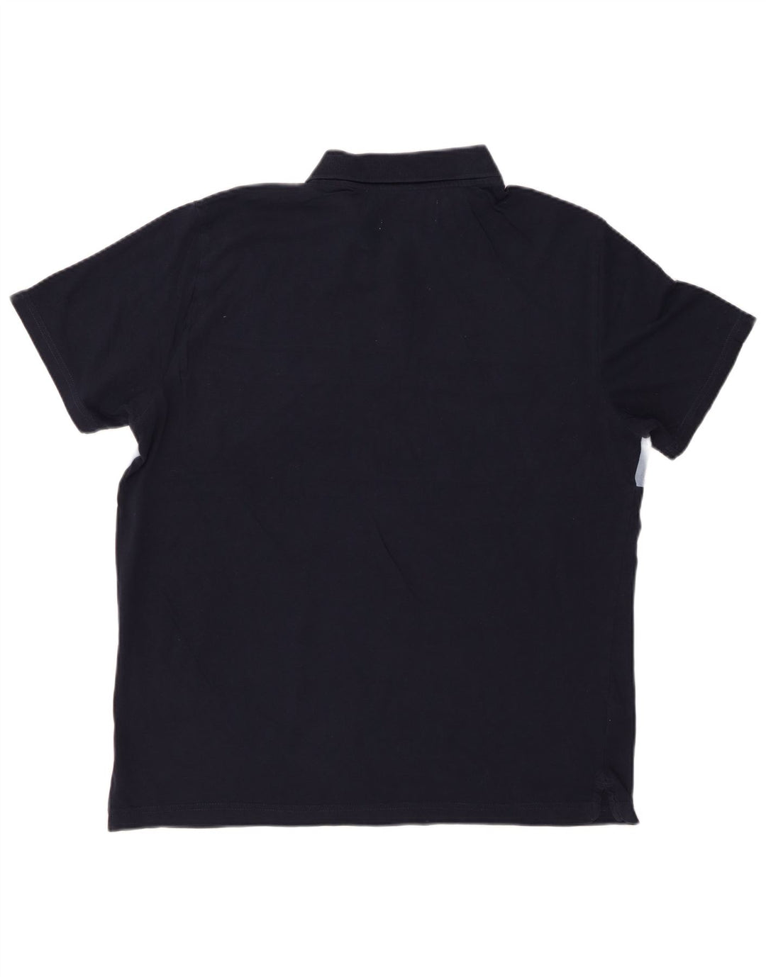 PENGUIN Herren Poloshirt XL Marineblau gestreift aus Baumwolle