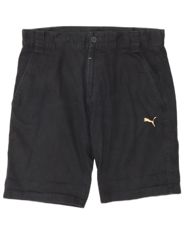 Puma Herren Chino Shorts Medium W32 Schwarz