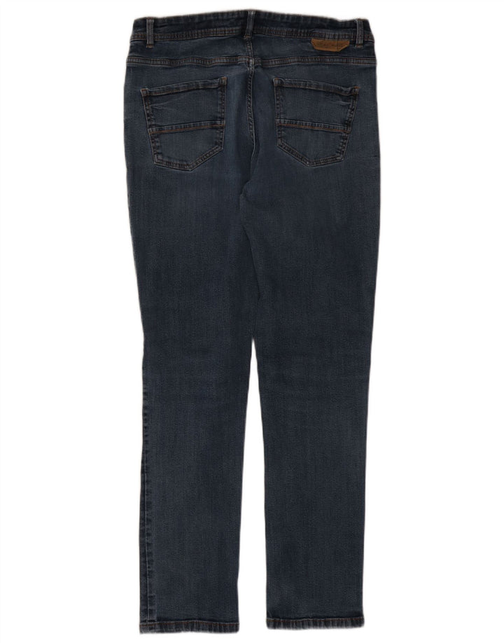 Dack's Herren Slim Jeans IT 52 XL W36 L30 Blaue Baumwolle