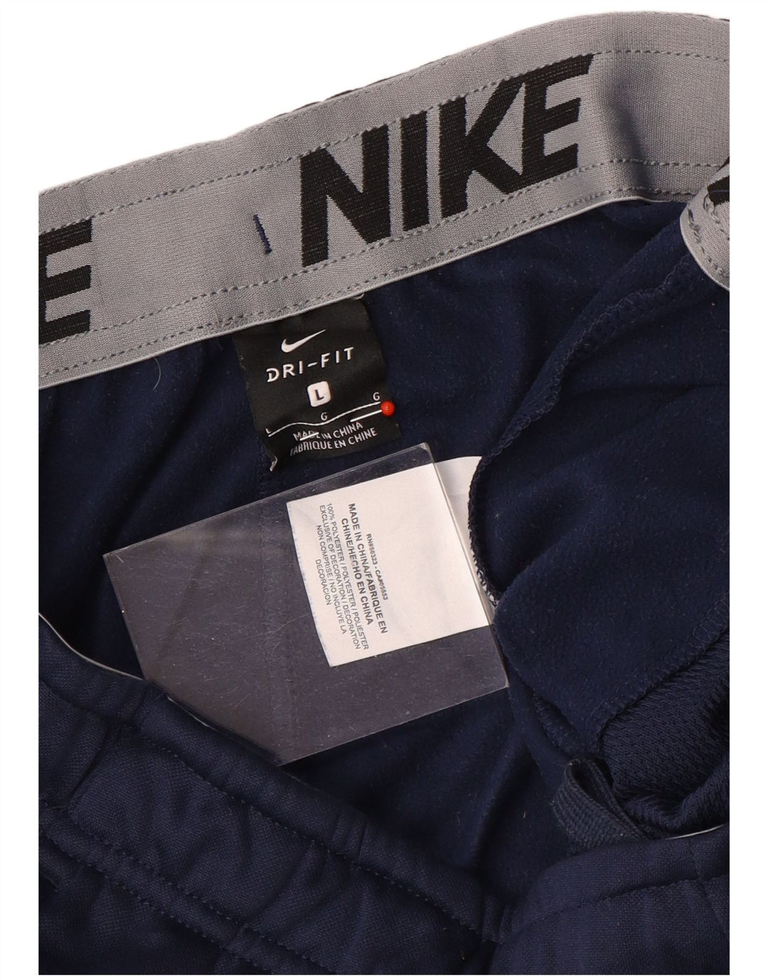 Nike Herren-Trainingshose „Michigan“, Größe L, Marineblau, Polyester