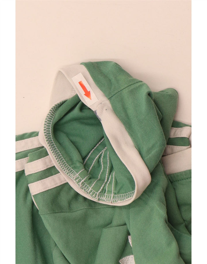 Adidas Herren T-Shirt Top Small Grün Baumwolle