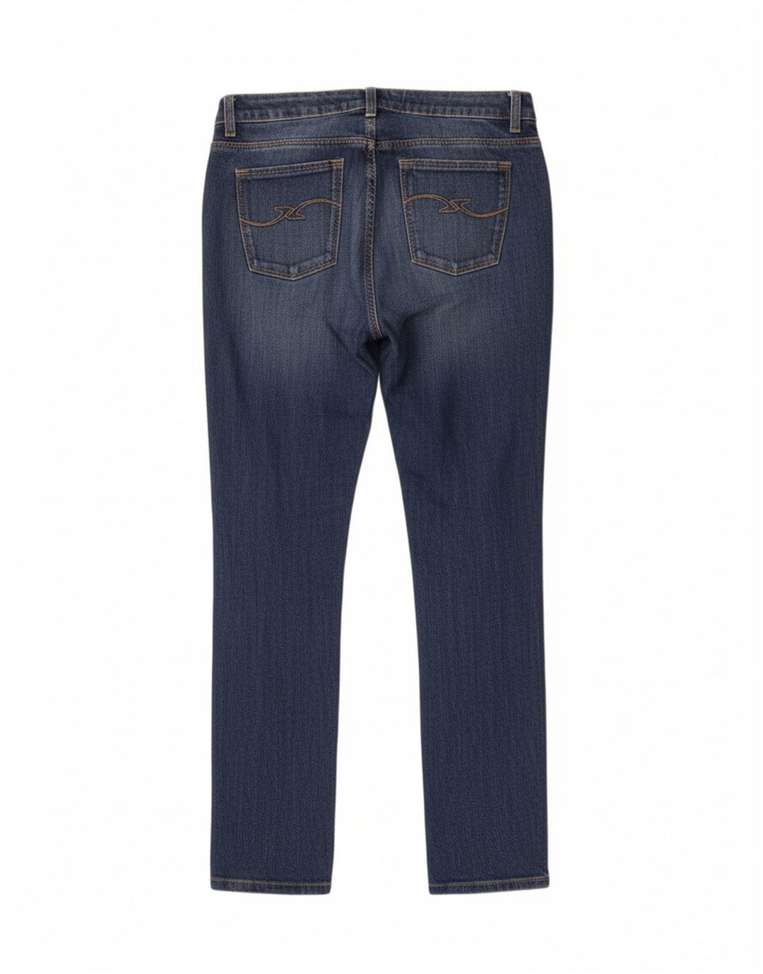 Trussardi Damen Slim Jeans IT 40 Small W26 L29 Blaue Baumwolle