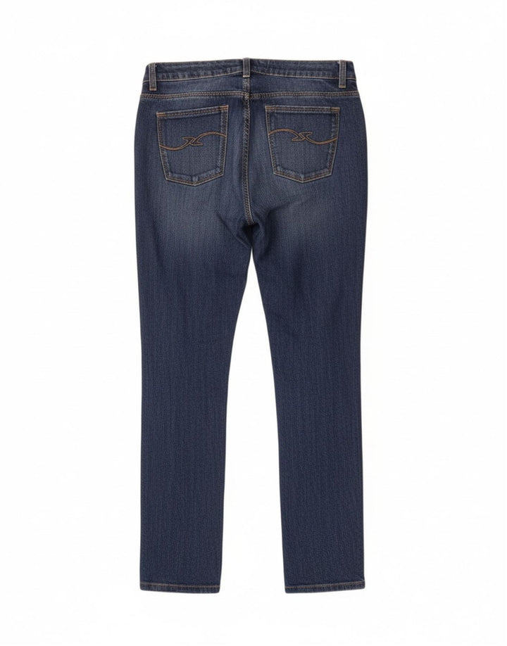 Trussardi Damen Slim Jeans IT 40 Small W26 L29 Blaue Baumwolle
