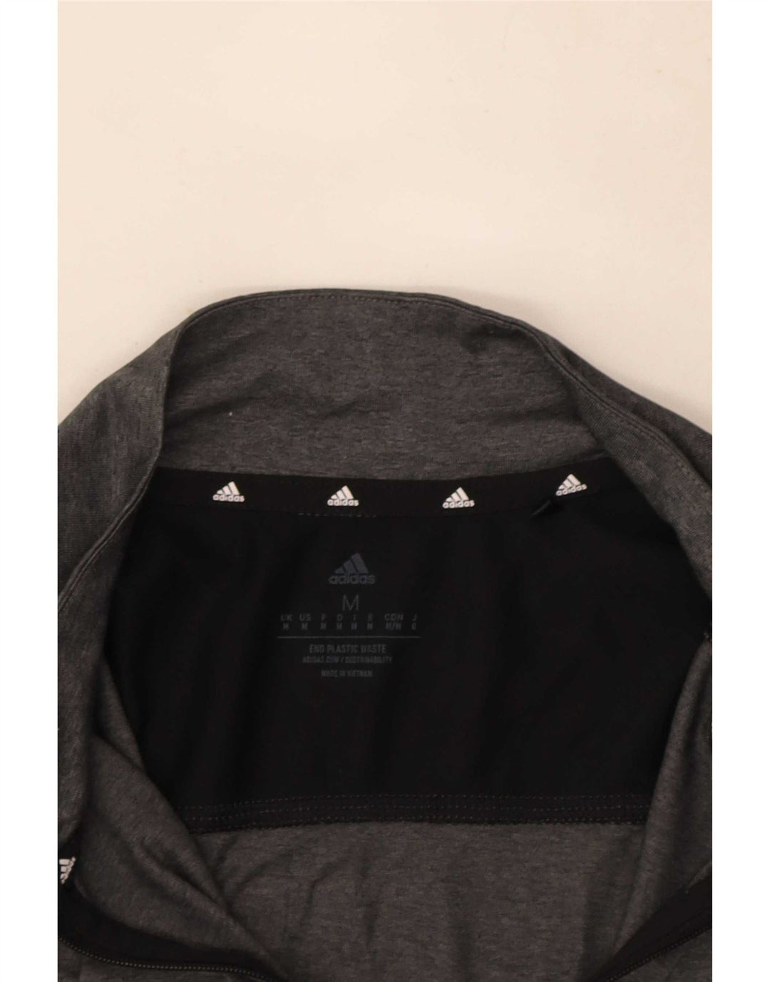 Adidas Herren Aeroready Pullover-Trainingsanzug-Oberteil, Mittelgrau, Farbblock