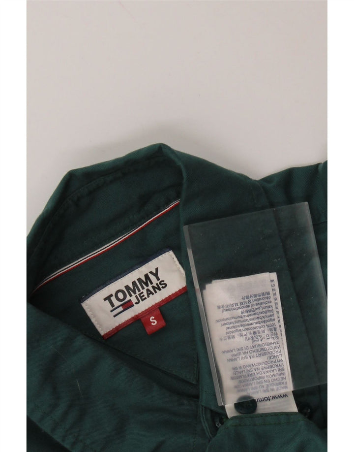 TOMMY HILFIGER Herrenhemd Kleine grüne Baumwolle