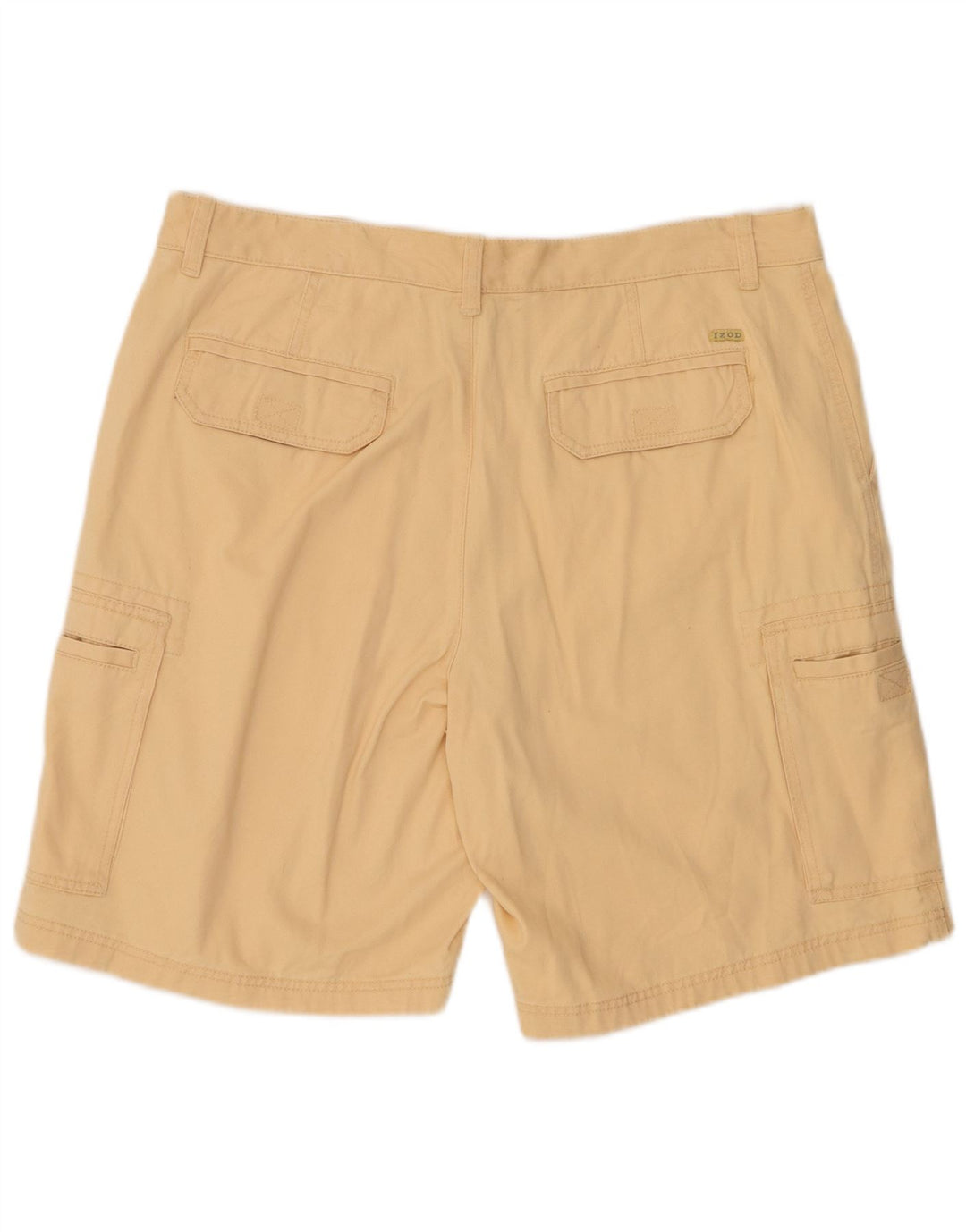 IZOD Herren Cargoshorts W38 XL Beige Baumwolle