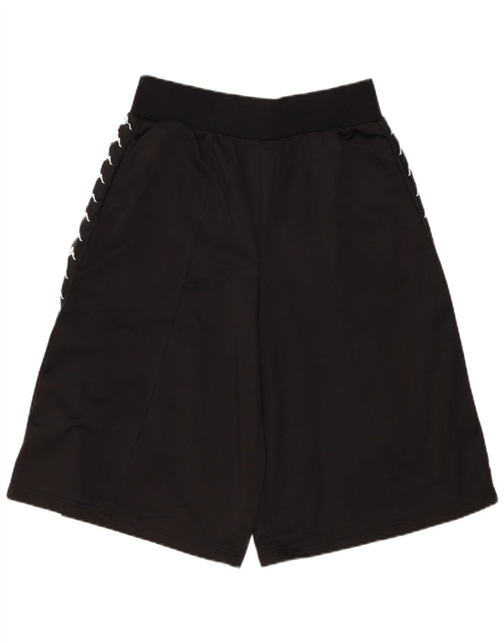Kappa Herren Graphic Sport Shorts Small Schwarz
