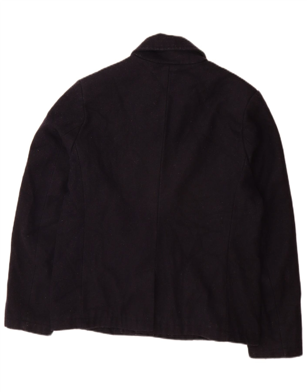 Lyle & Scott Herren Pea Coat UK 36 Small Marineblau Acryl
