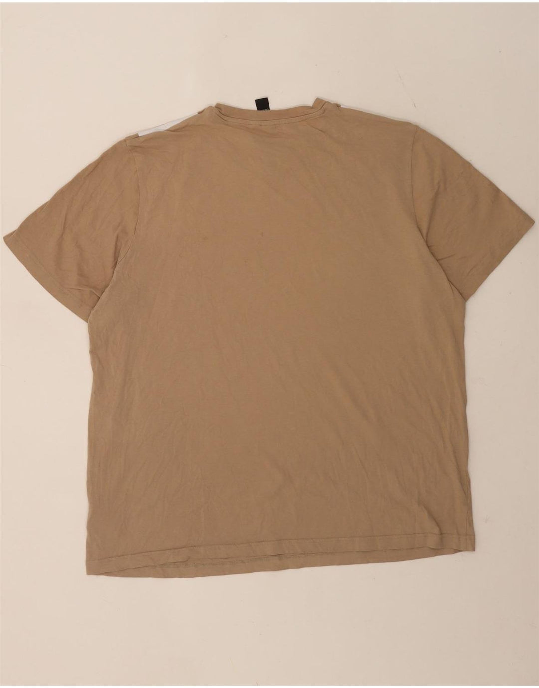 Adidas Herren T-Shirt Top XL Braun Baumwolle