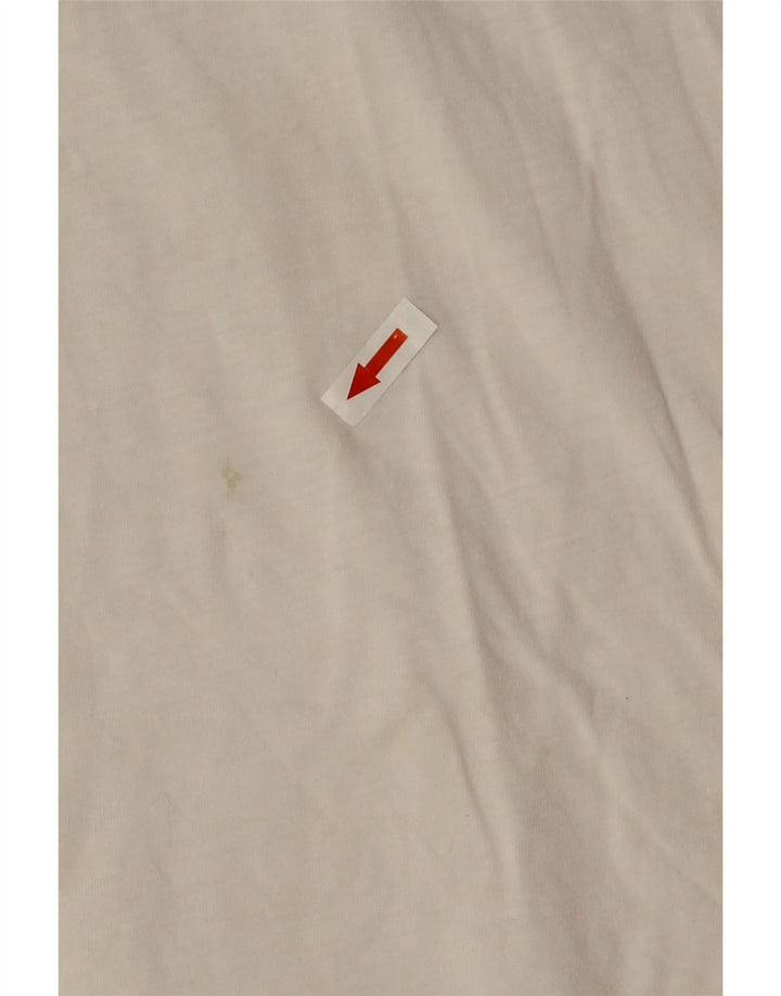 Vans Herren-T-Shirt mit klassischer Passform, Grafik, Größe L, aus weißer Baumwolle