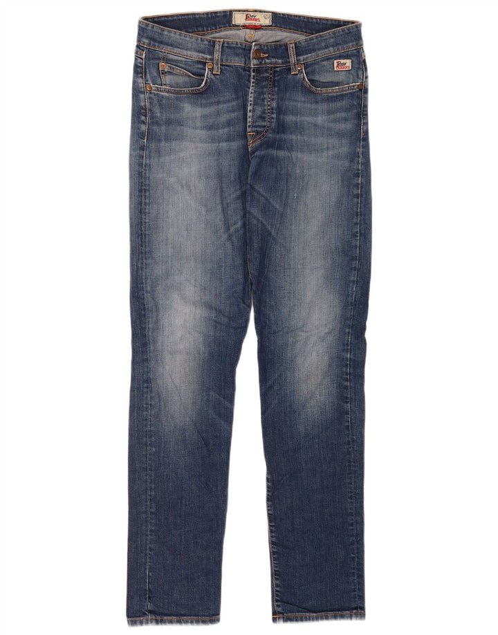 Roy Rogers Herren Slim Jeans W32 L32 Blaue Baumwolle