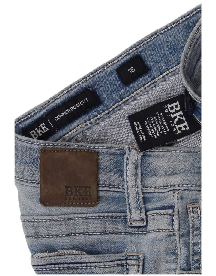 BKE Conner Bootcut-Jeans für Jungen, 15–16 Jahre, W28, L28, blaue Baumwolle