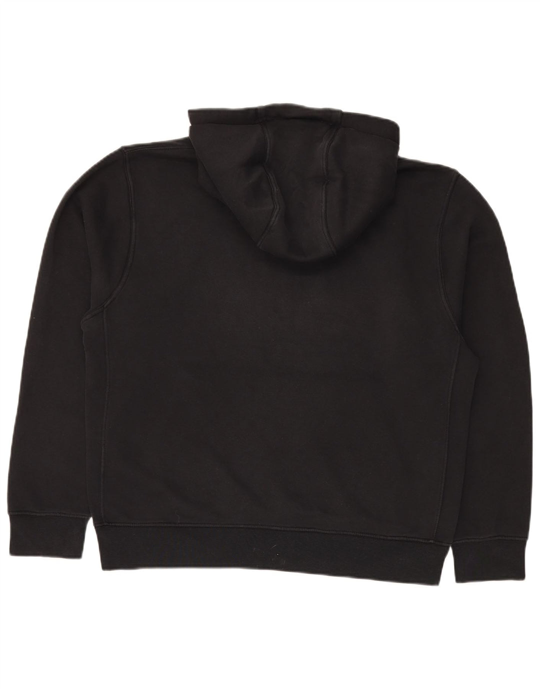 Nike Herren-Hoodie-Pullover aus mittelschwarzer Baumwolle