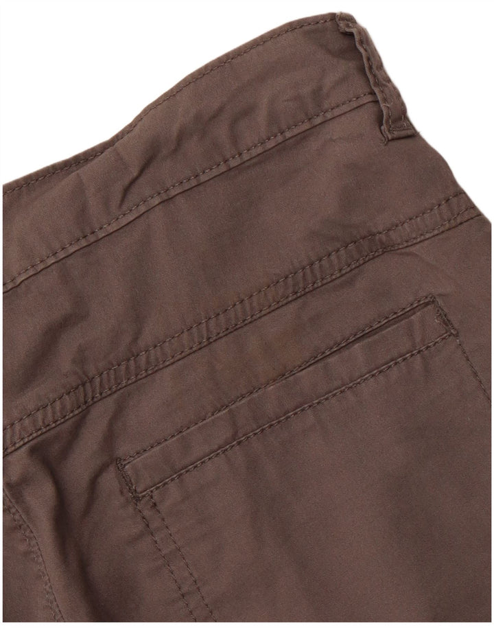 LEE Damen-Cargoshorts mit mittelhohem Bund, US 8, Mittel, W32, graue Baumwolle