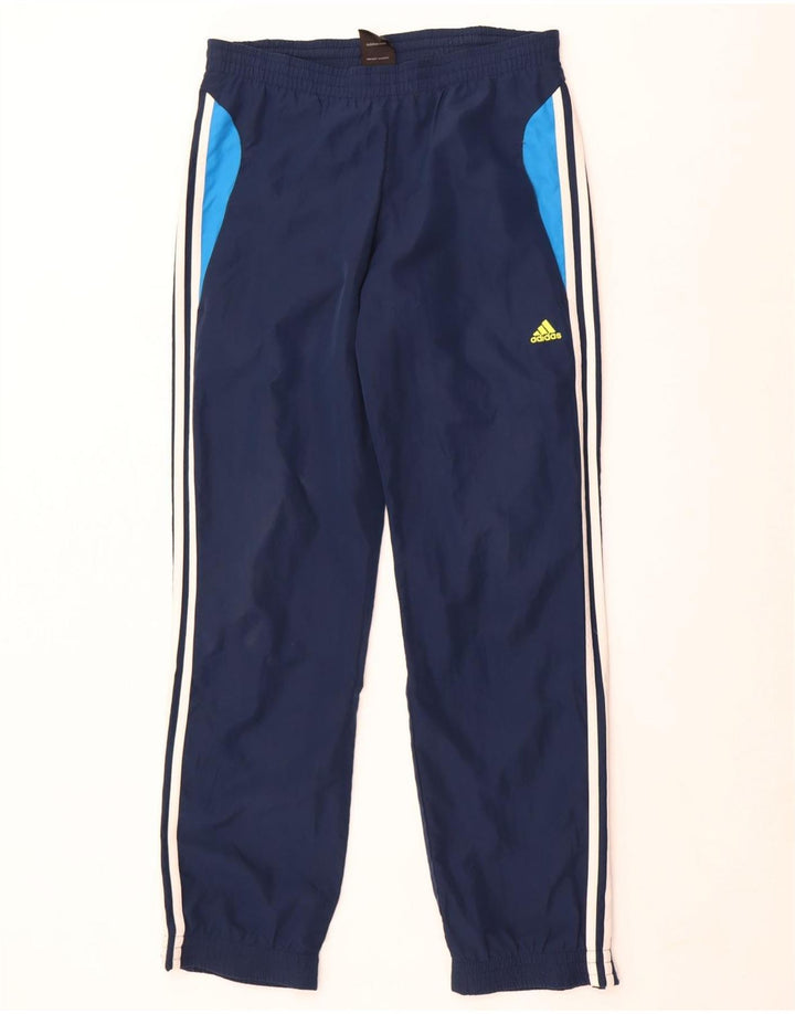 Adidas Herren-Trainingshose, Joggers, mittleres Marineblau, Polyester