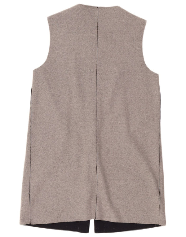 Marks & Spencer Damen Longline-Cardigan-Pullover UK 14 Mittelgrau