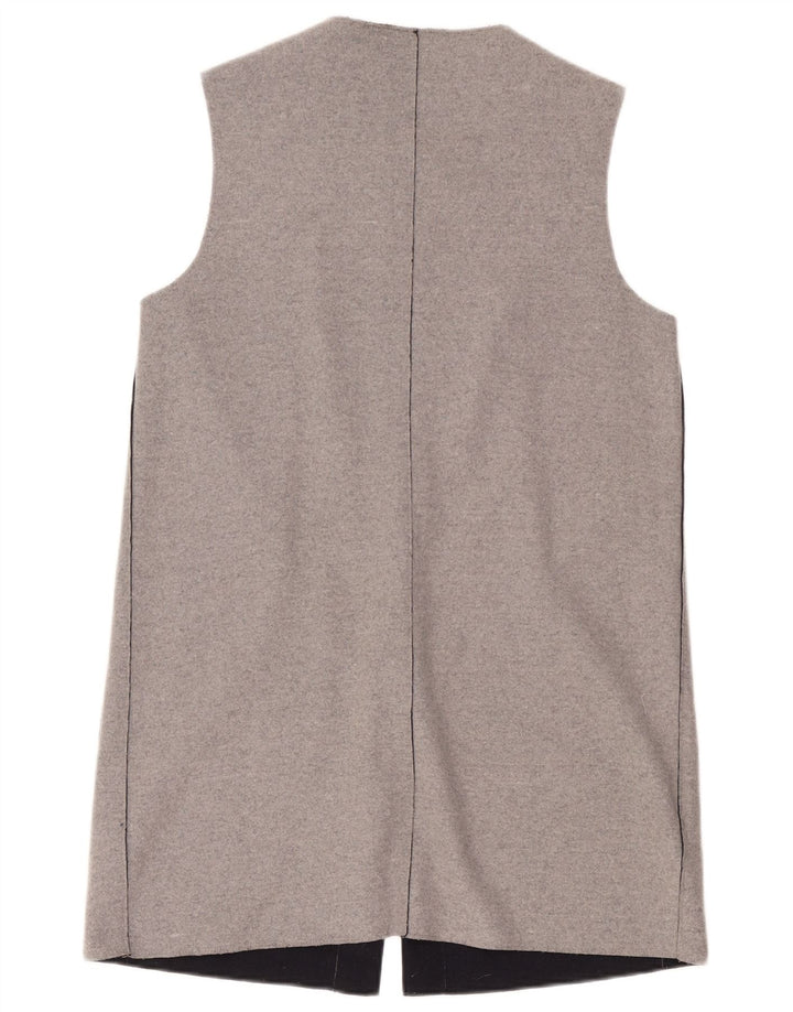 Marks & Spencer Damen Longline-Cardigan-Pullover UK 14 Mittelgrau