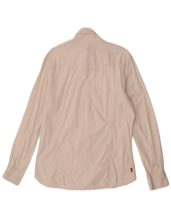 Levi's Herren-Hemd mit normaler Passform, XL, gebrochenes Weiß