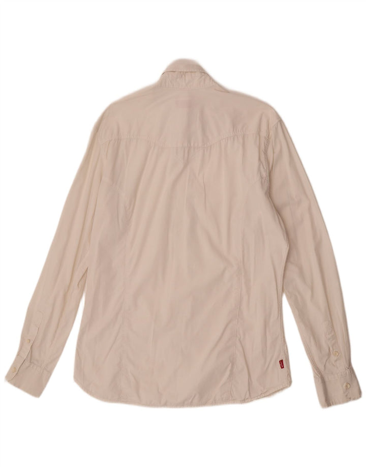Levi's Herren-Hemd mit normaler Passform, XL, gebrochenes Weiß