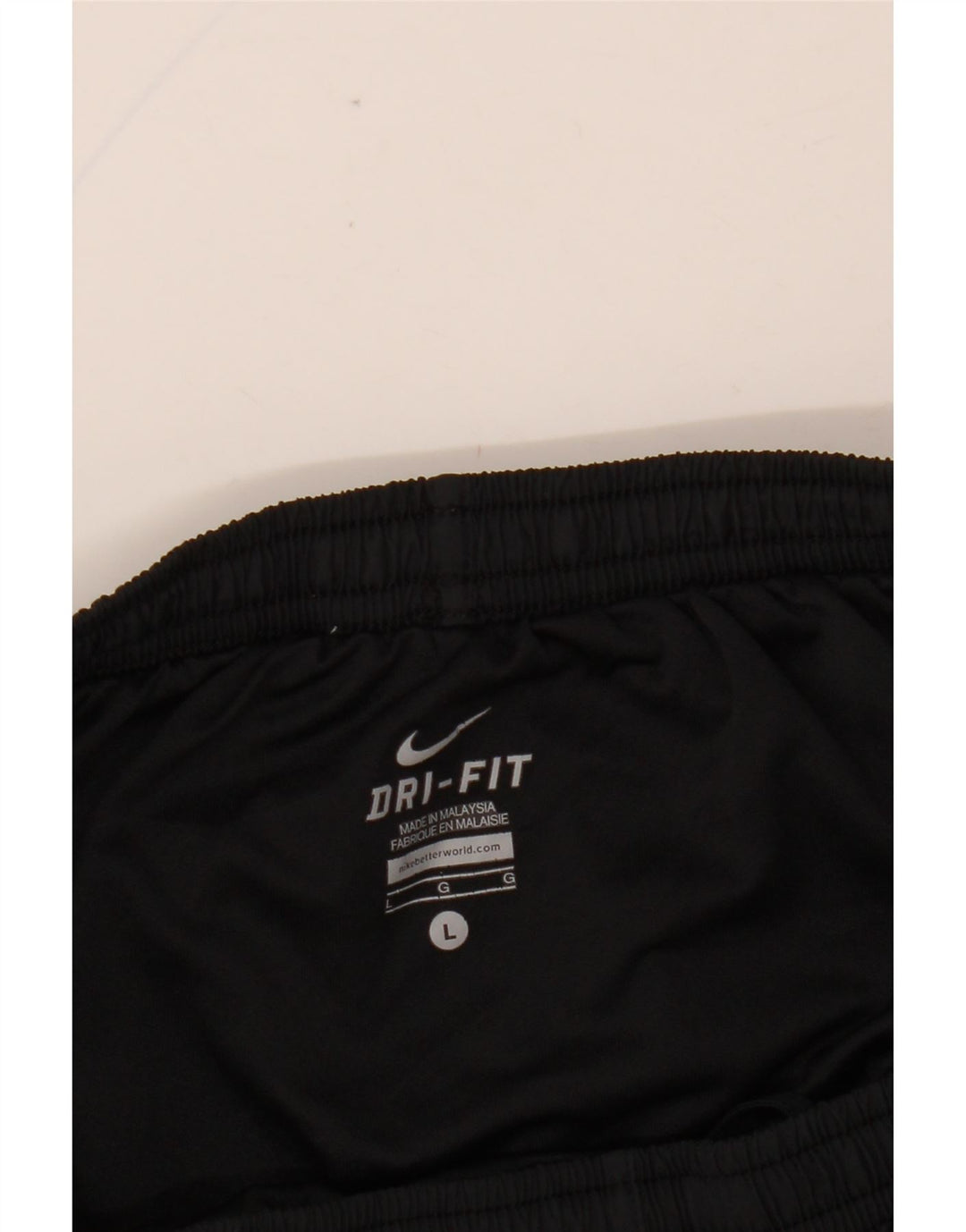 NIKE Damen Dri Fit Sport Shorts UK 14 Large Schwarz