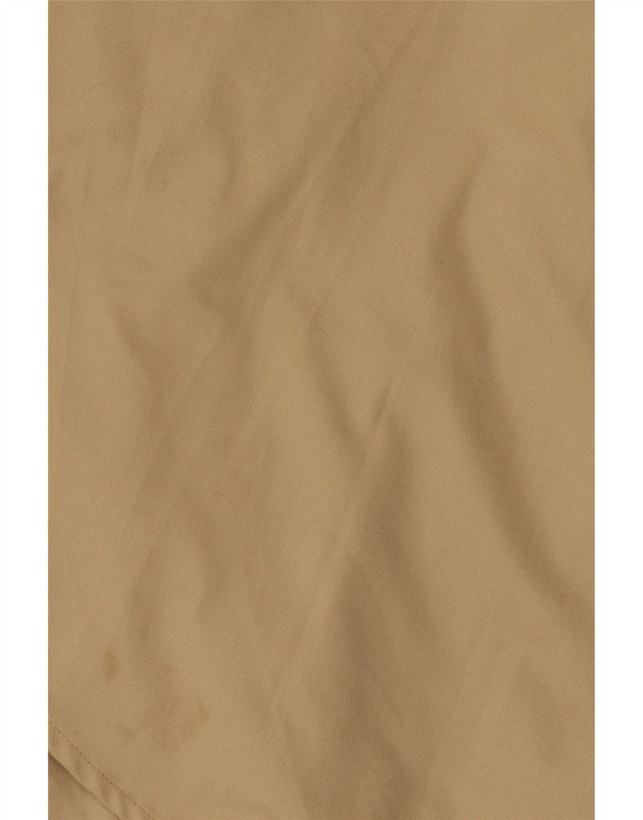 Calvin Klein Herren Regular Fit Hemd XL Beige Polyester