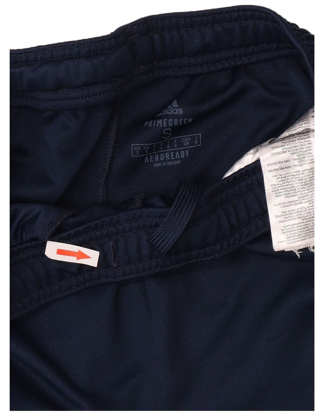 Adidas Herren-Trainingshose, klein, marineblau, Polyester