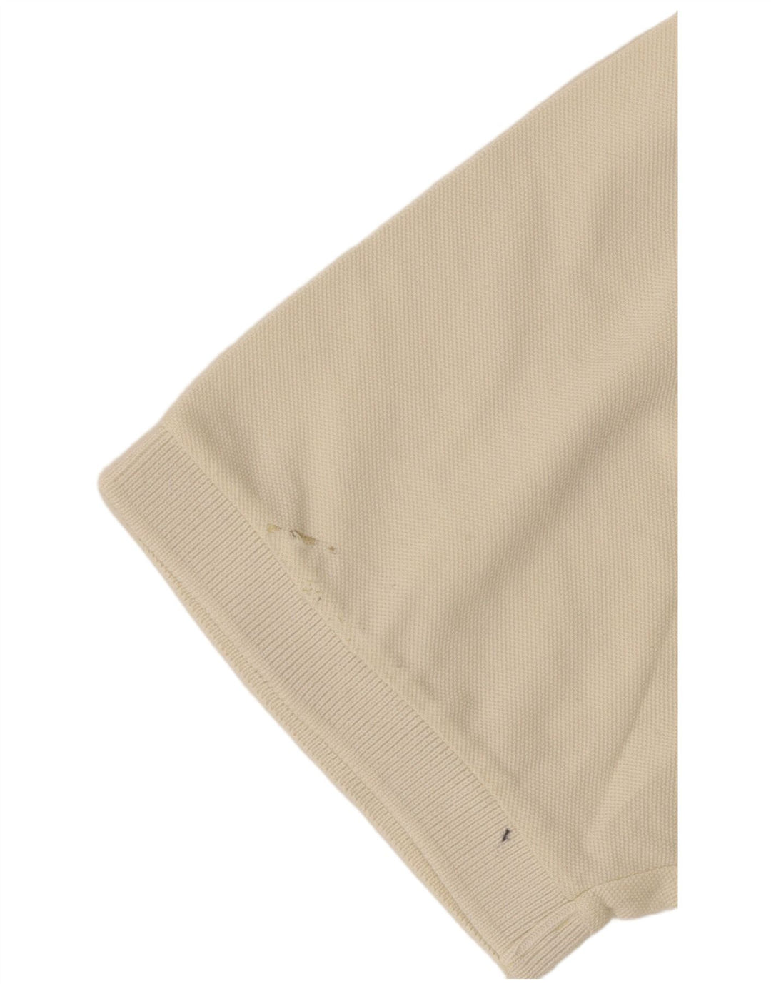 Invicta Herren-Poloshirt, Größe S, cremefarbene Baumwolle