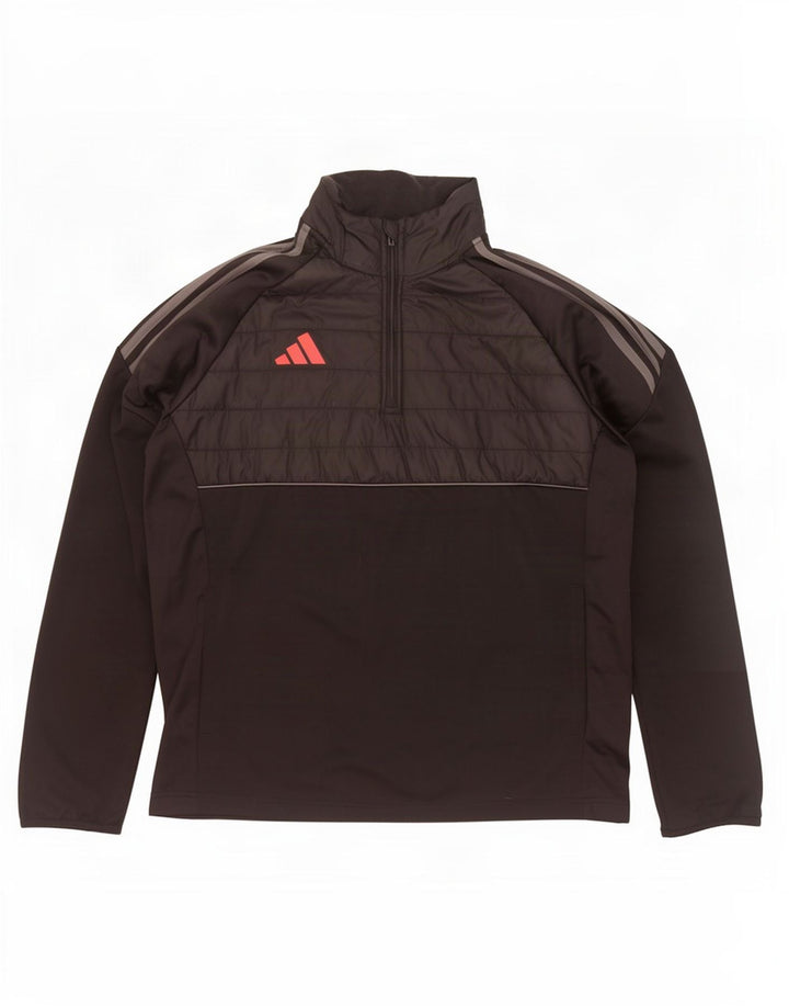 Adidas Herren Aeroready Trainingsanzug Top Jacke Medium Schwarz Farbblock