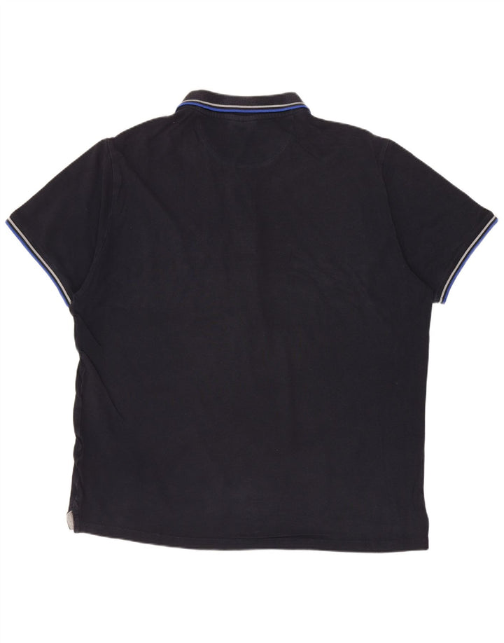 CHAMPION Herren-Poloshirt, groß, Marineblau
