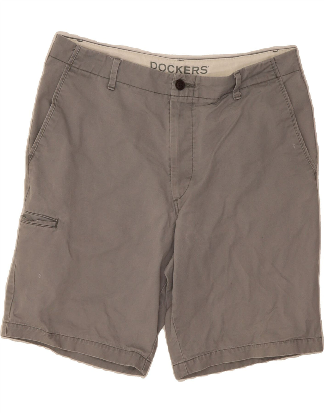 DOCKERS Mens Cargo Shorts W34 Large  Grey Cotton Vintage Dockers and Second-Hand Dockers from Messina Hembry 