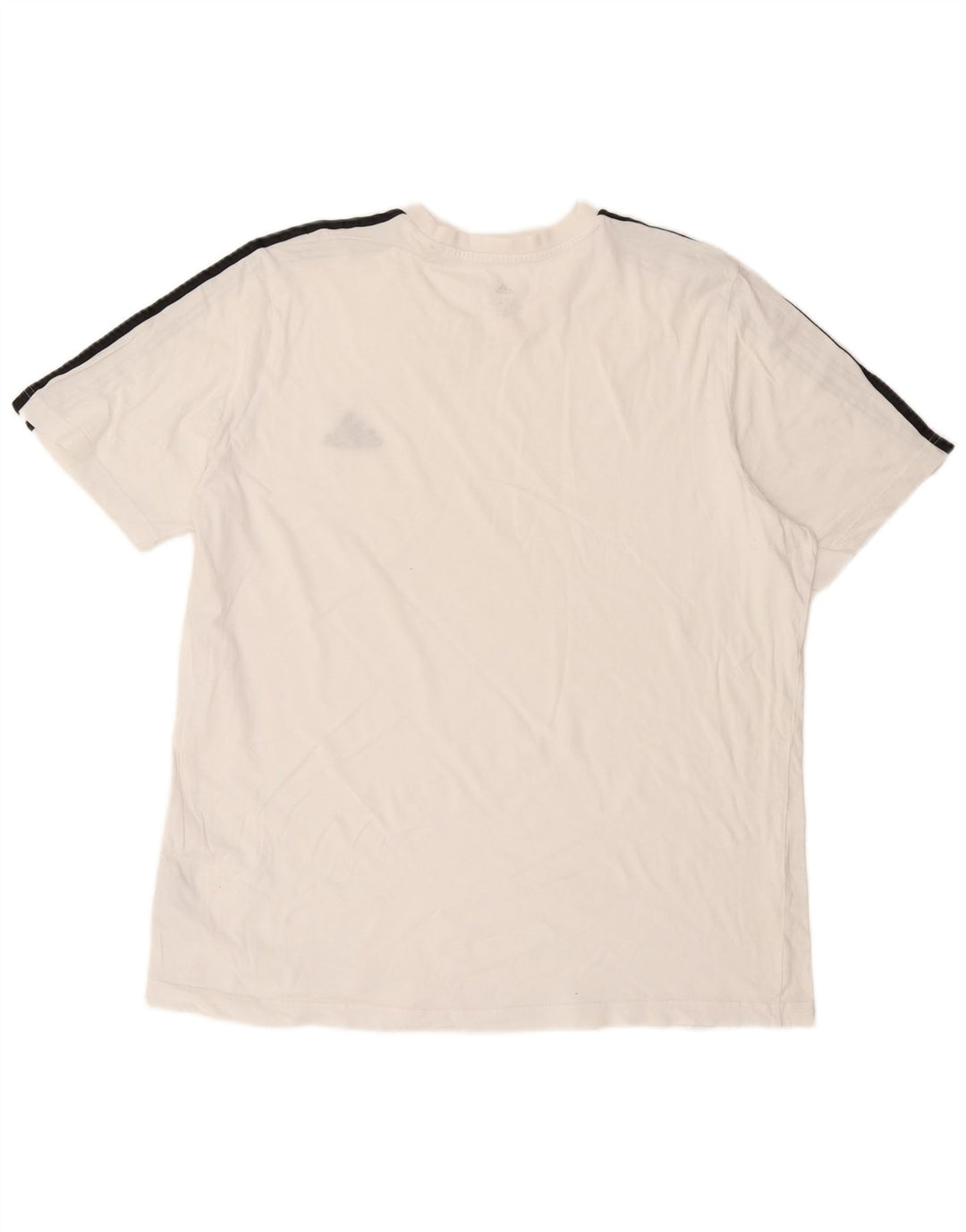 Adidas Herren T-Shirt Top XL Weiß Baumwolle