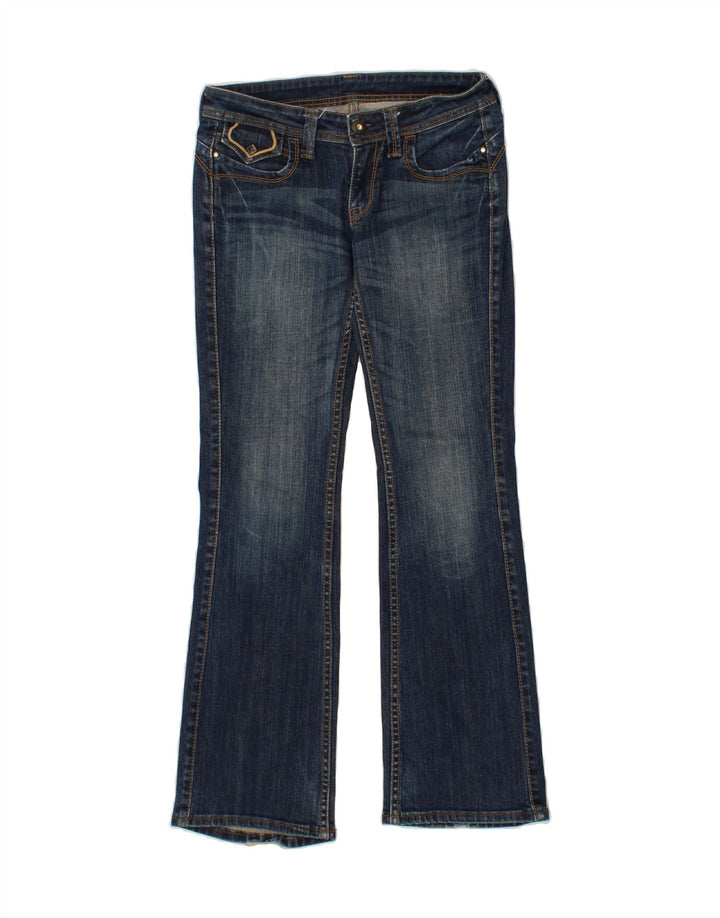 WRANGLER Damen Bootcut-Jeans W30 L30 Marineblau