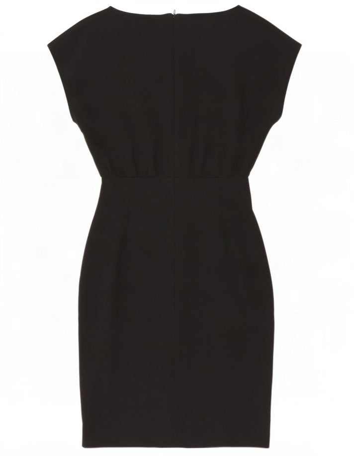 French Connection Damen Etuikleid UK 6 XS Schwarz Polyester