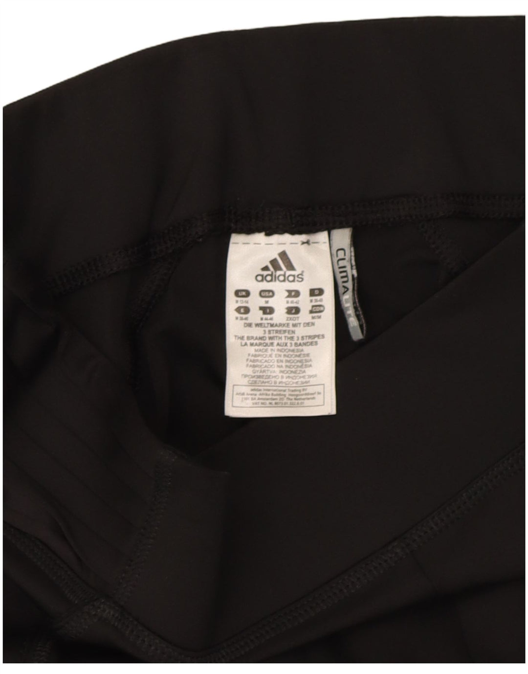 Adidas Damen-Trainingshose UK 12/14 Mittelschwarzes Polyester