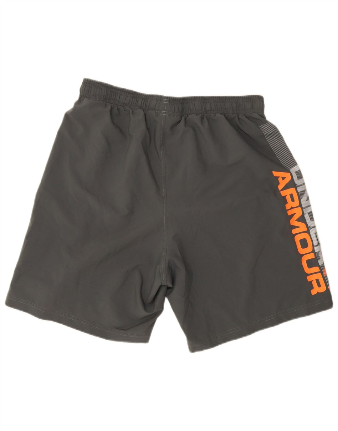 Under Armour Herren Heat Gear Graphic Sportshorts, großes graues Polyester