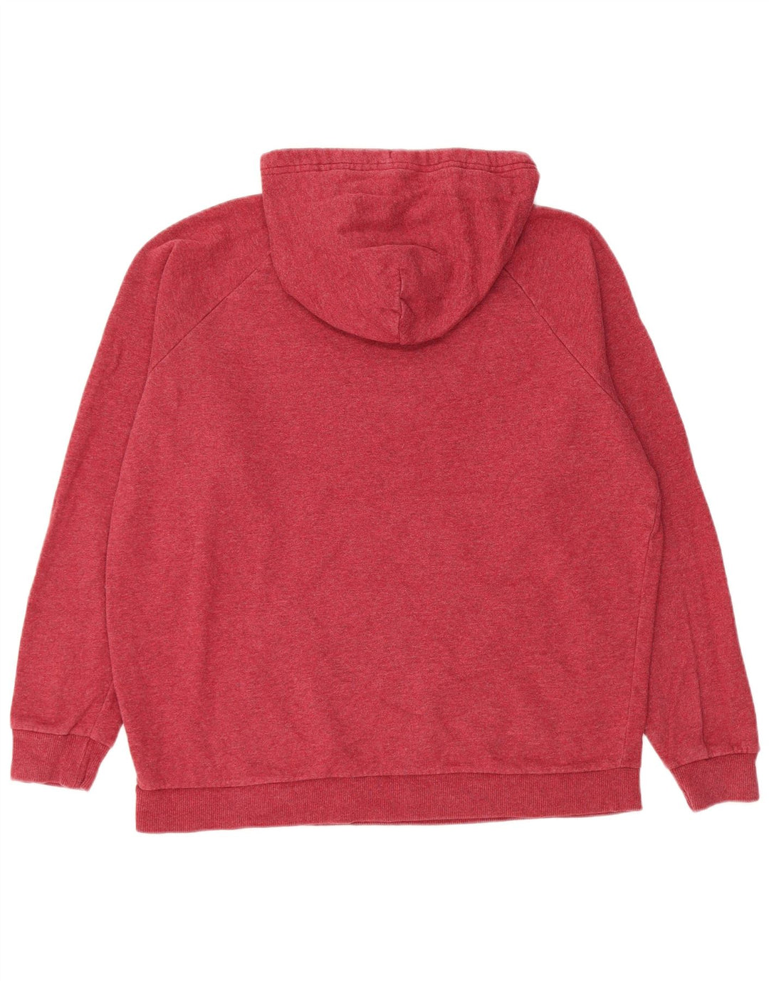 UNDER ARMOUR Herren-Kapuzenpullover aus mittlerer burgunderroter Baumwolle