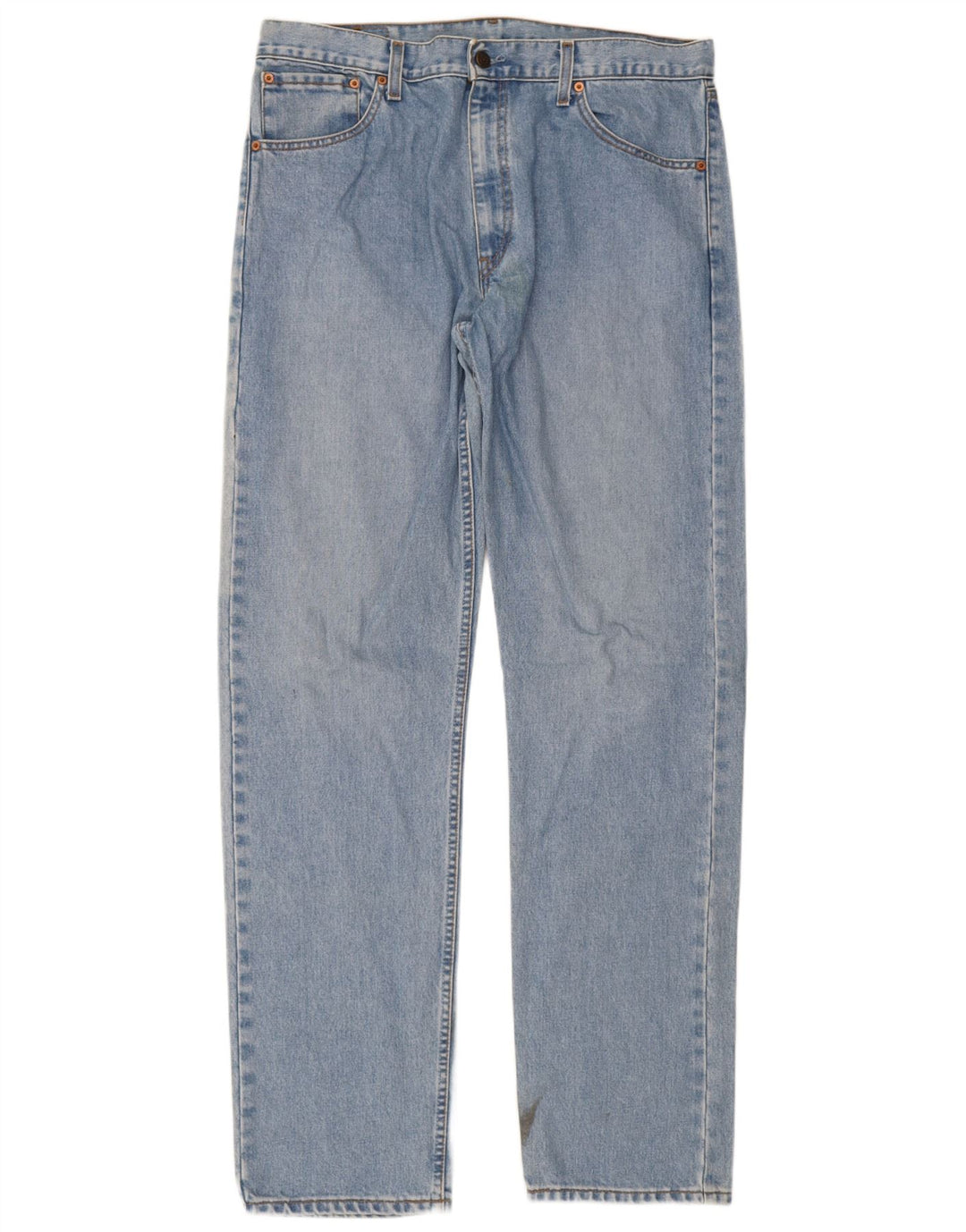 Levi's Herren 521 Straight Jeans W36 L36 Blaue Baumwolle
