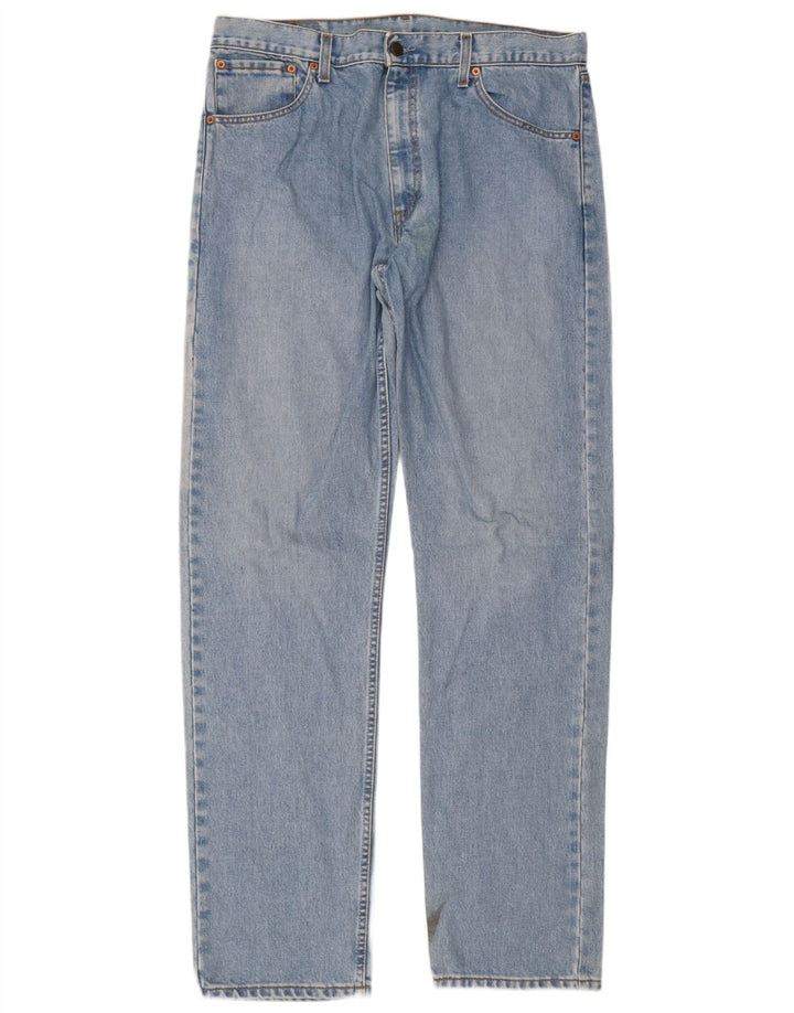 Levi's Herren 521 Straight Jeans W36 L36 Blaue Baumwolle
