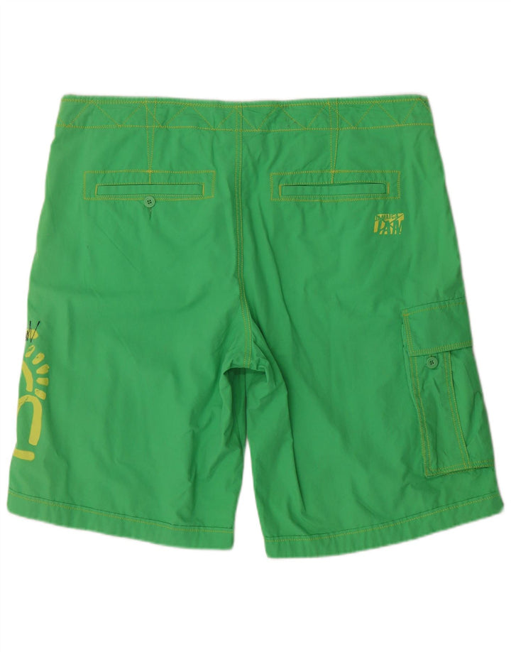 Puma Herren Graphic Badeshorts XL Grün