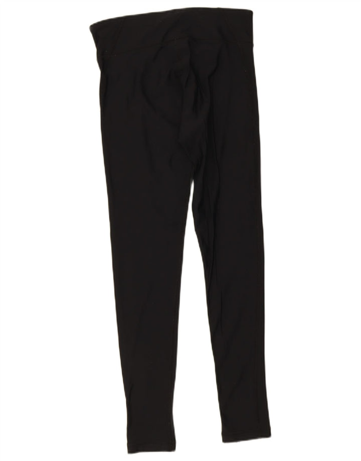 Under Armour Damen Leggings UK 10 Small Schwarz Nylon