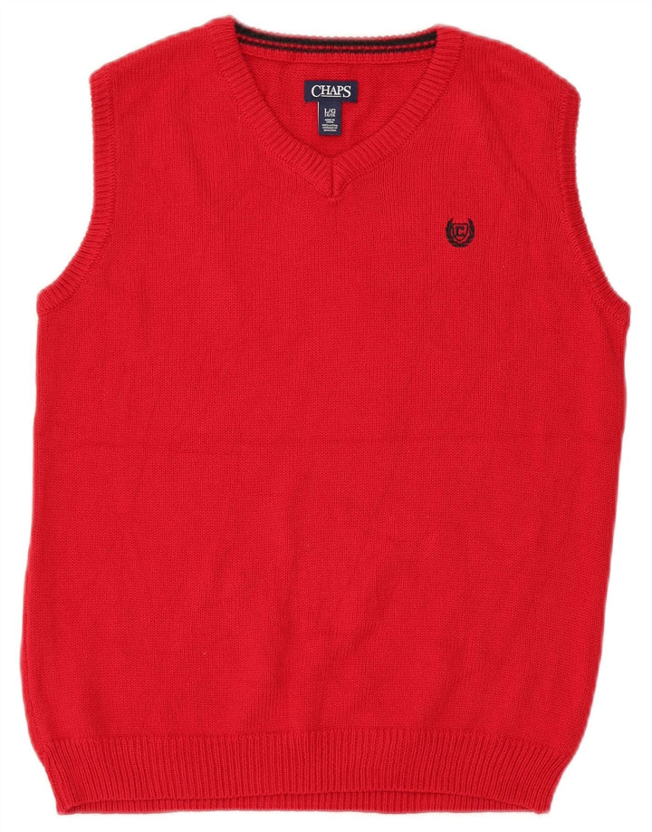 Chaps Tanktop für Jungen, 14–15 Jahre, rote Baumwolle