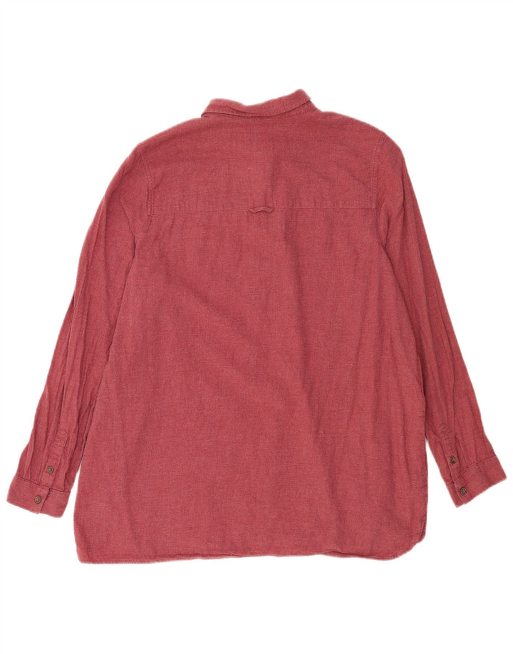 Fat Face Damen-Pullover-Hemd, UK 16, Größe L, Rot, Baumwolle