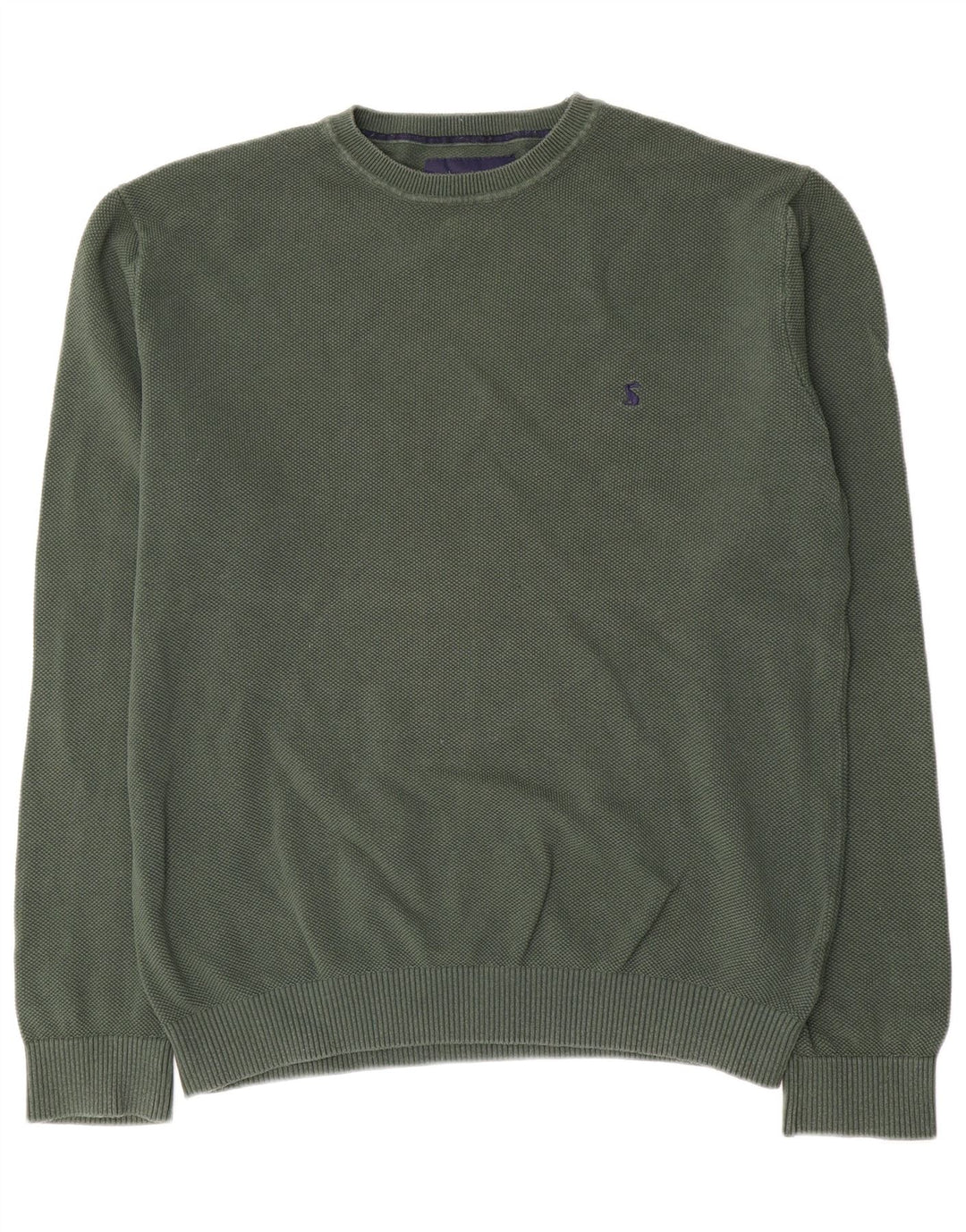 Joules Herren-Pullover mit Rundhalsausschnitt, groß, grüne Baumwolle