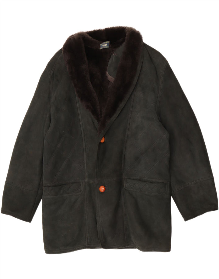 Dibi Herren Shearling Jacke IT 50 Large Khaki
