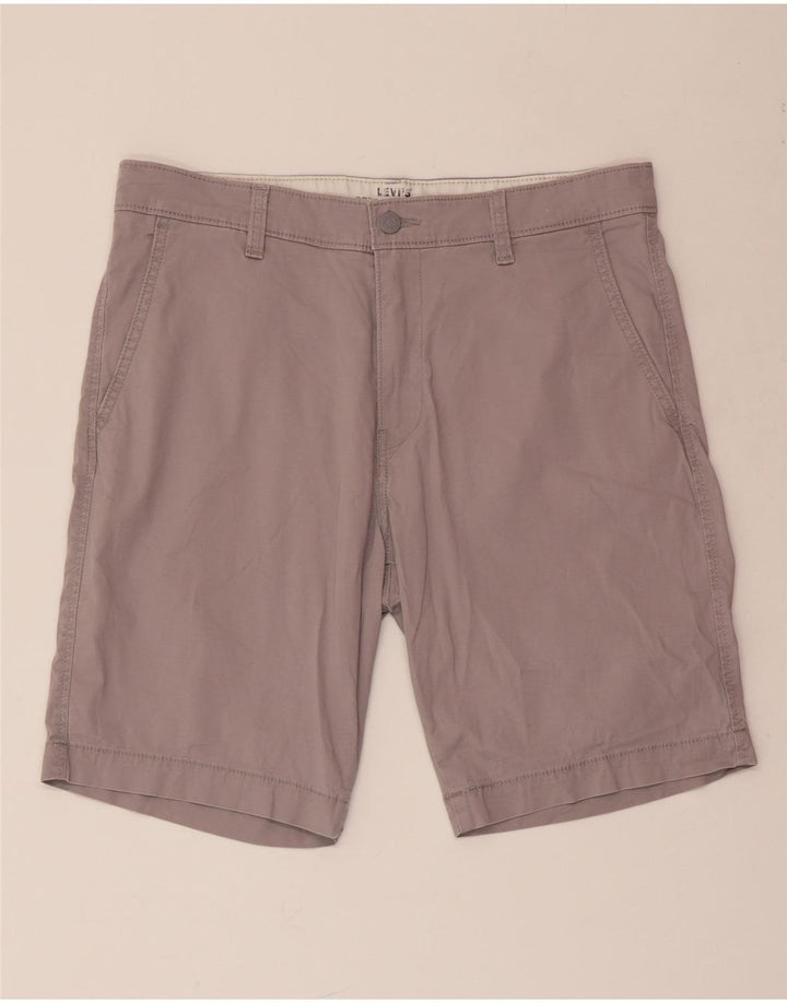 LEVI'S Herren Chinoshorts W32 mittelgraue Baumwolle