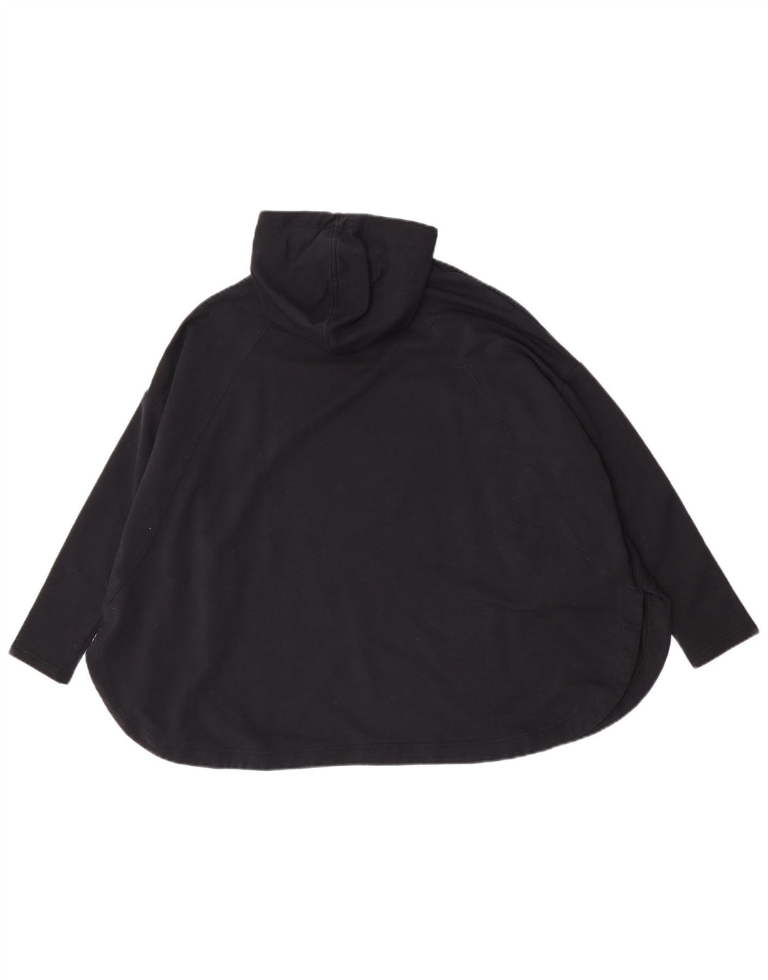 Puma Damen Übergroßer Kapuzenpullover UK 12 Medium Schwarz